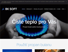 Tablet Screenshot of bksoft.cz